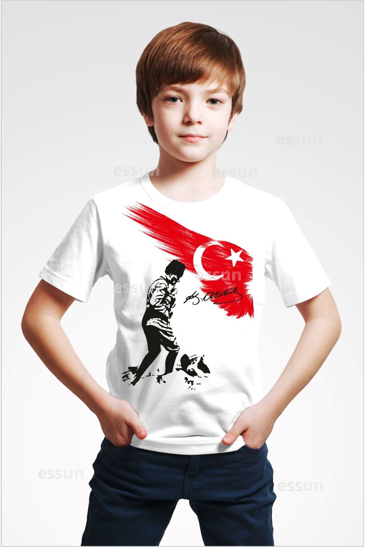  Atatürk Kocatepe Baskılı Tshirt