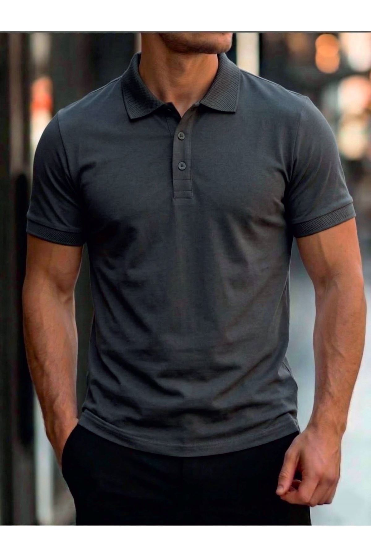 POLO YAKA PREMIUM LAKOS TİŞÖRT