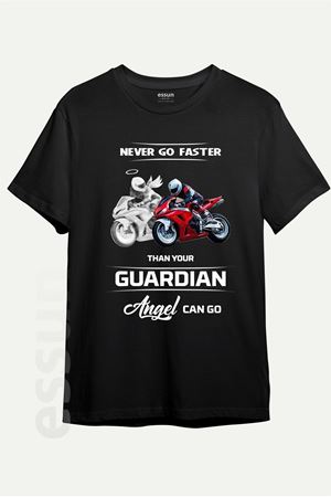 MOTOR TUTKUNLARI NEVER GO FASTER THAN TSHIRT