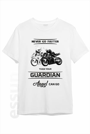 MOTOR TUTKUNLARI NEVER GO FASTER THAN TSHIRT