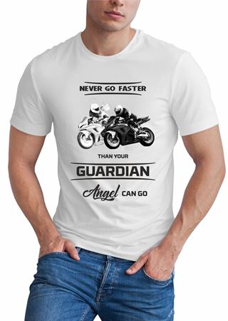 MOTOR TUTKUNLARI NEVER GO FASTER THAN TSHIRT