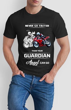 MOTOR TUTKUNLARI NEVER GO FASTER THAN TSHIRT