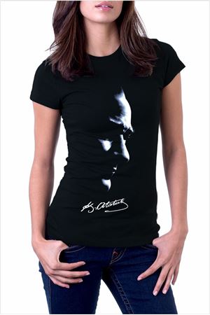 Atatürk Sİlüet baskılı tişört - kopya - kopya