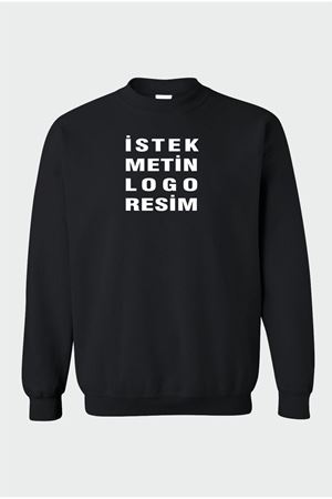 Kişiye Özel Baskılı Sweatshirt