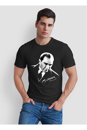 ATATÜRK BASKILI ERKEK TİŞÖRT
