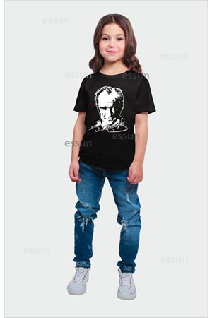 23 NİSAN ÖZEL Atatürk Baskılı Tshirt 