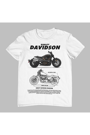 HARLEY DAVIDSON SPORTSTER DETAİL TSHIRT 
