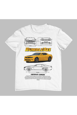 Chevrolet Camaro Bumblebee Transformers Tshirt 