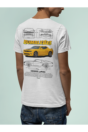 Chevrolet Camaro Bumblebee Transformers Tshirt 