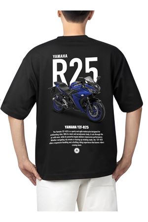 Yamaha R25 oversize özel tasarım tshirt