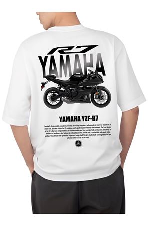 Yamaha R7 oversize özel tasarım tshirt