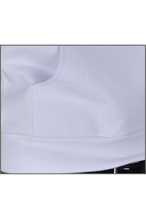 Beyaz Kapüşonlu Hoodie - kopya