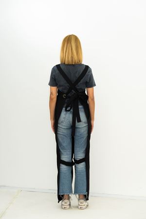 Siyah Renkli Atölye Önlüğü - Dayanıklı ve Fonksiyonel Çalışma Elbisesi