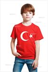 23 Nisan özel Ay Yıldız Çocuk Tshirt