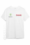 KAWASAKI MONSTER BASKILI TİŞORT - kopya