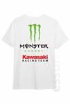 KAWASAKI MONSTER BASKILI TİŞORT - kopya