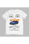 NISSAN GTR SKYLINE R34 DETAIL TSHIRT