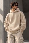 Oversize Kapüşonlu Sweatshirt 