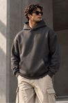 Oversize Kapüşonlu Sweatshirt 